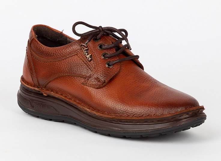 کفش مردانه چرم طبیعی طرح Clarks