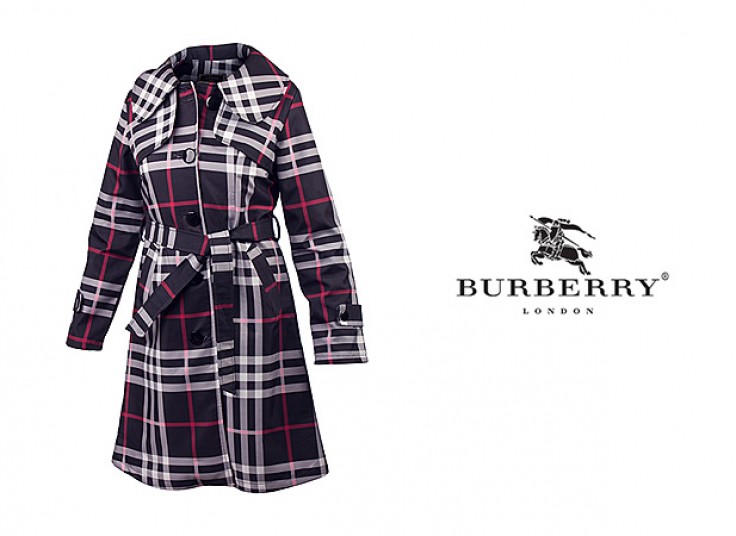 بارانی طرح Burberry