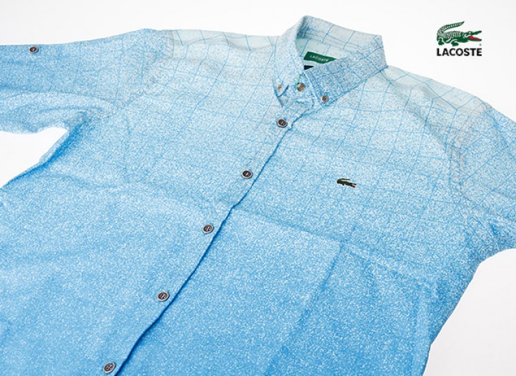 پیراهن طرحدار مردانه Lacoste