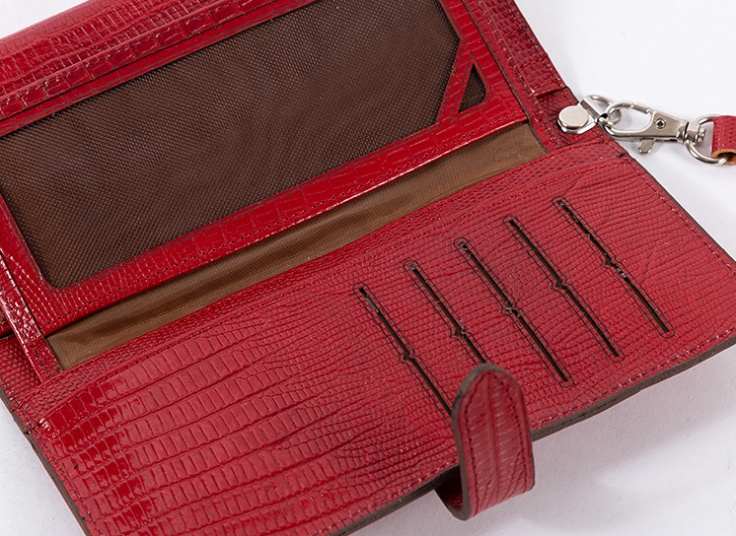 ست کیف پول و جاکلیدی زنانه چرم