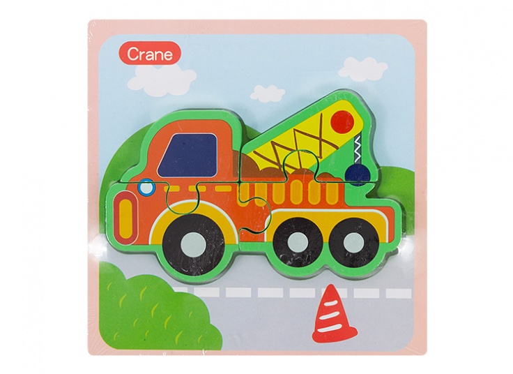 پازل چوبی برجسته