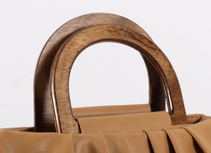 کیف زنانه دسته چوبی