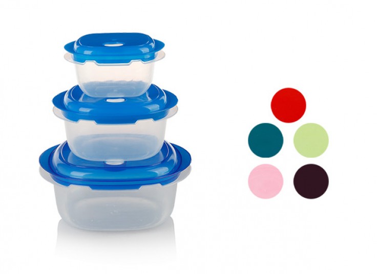 ظرف درب دار سه عددی