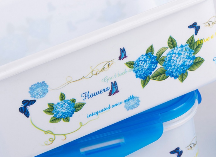 ظرف چهار تکه درب کلیپسی CiCi