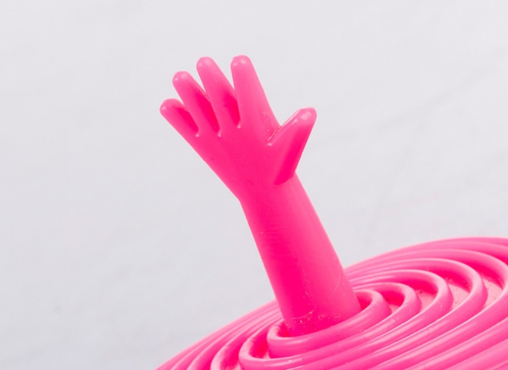 درپوش سینک طرح دست SOS