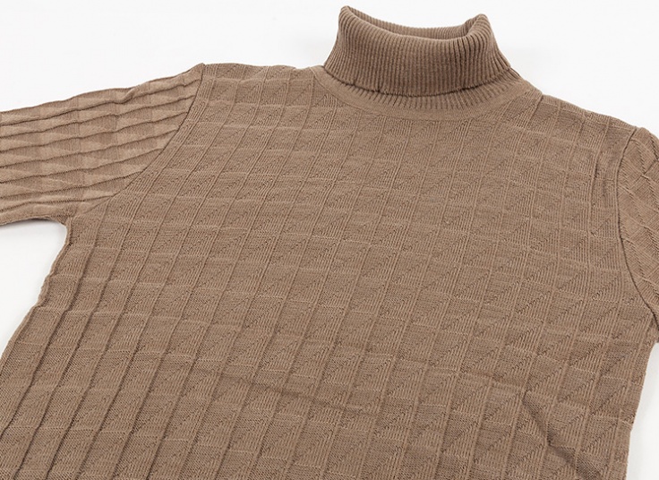 یقه اسکی بافت طرحدار