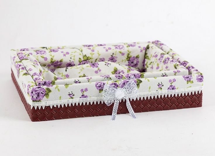 پک دو عددی سبد نان چوبی