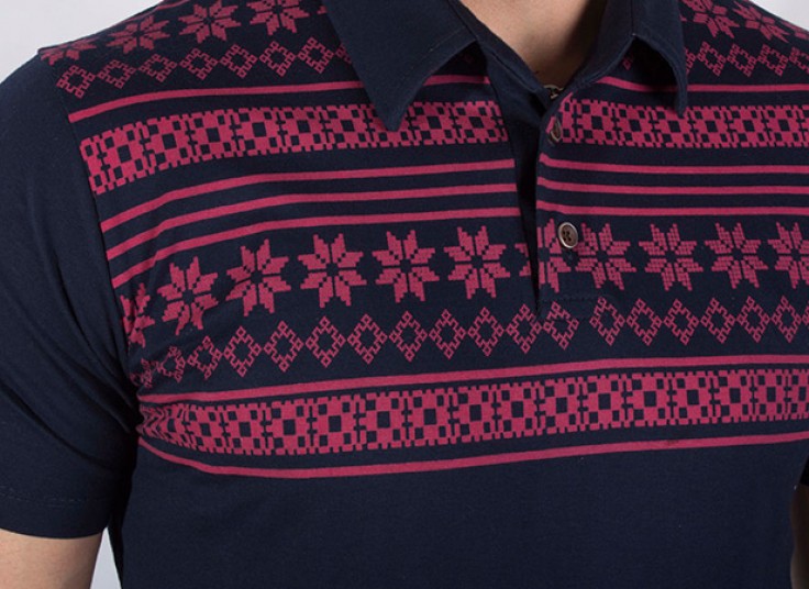 پولوشرت طرحدار Abercrombie