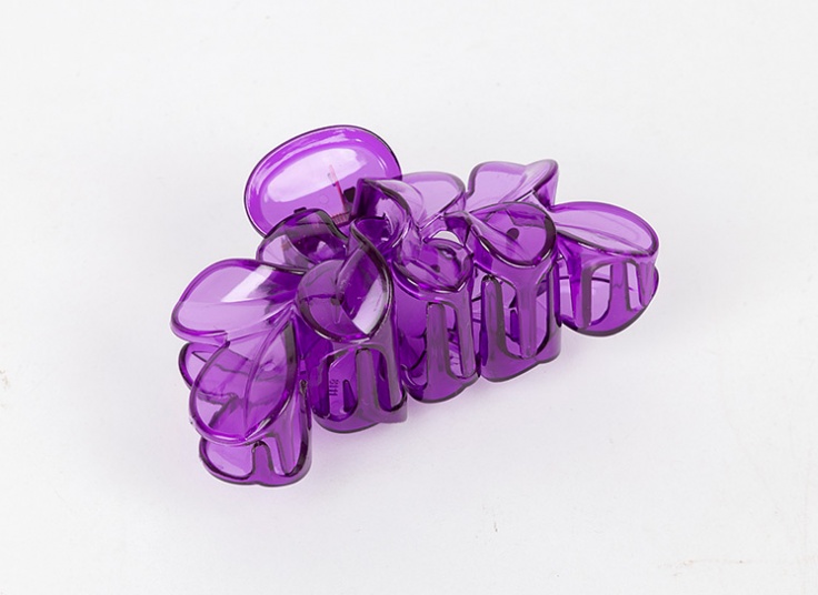 کلیپس مو شیشه‌ای طرح برگ