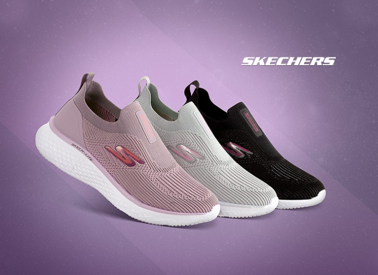 کتانی جورابی زنانه Skechers مدل 707
