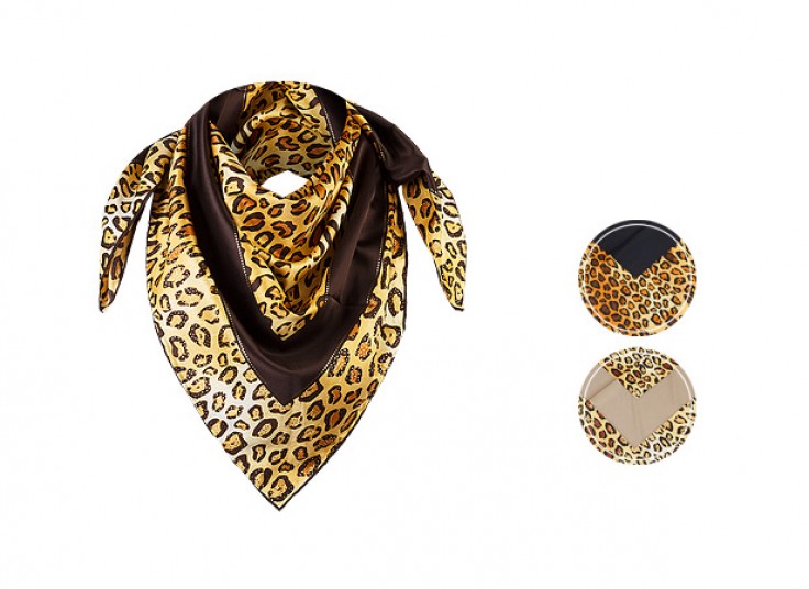 روسری ساتن ابریشم AKER