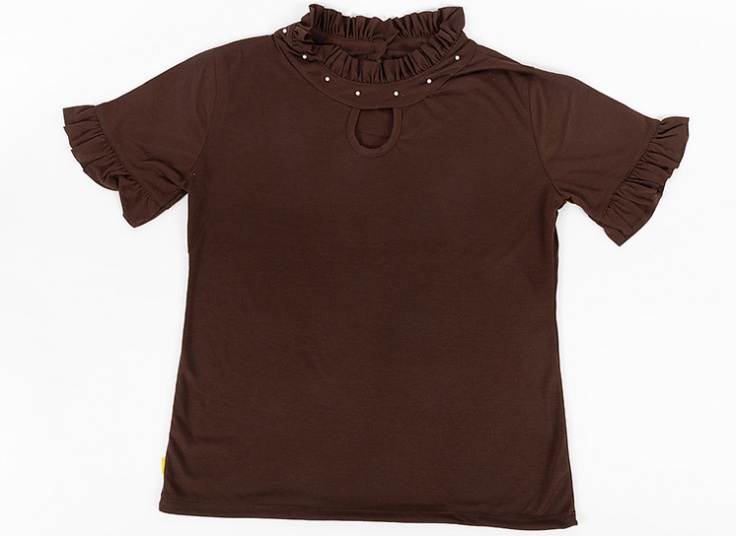 تیشرت زنانه چین دار