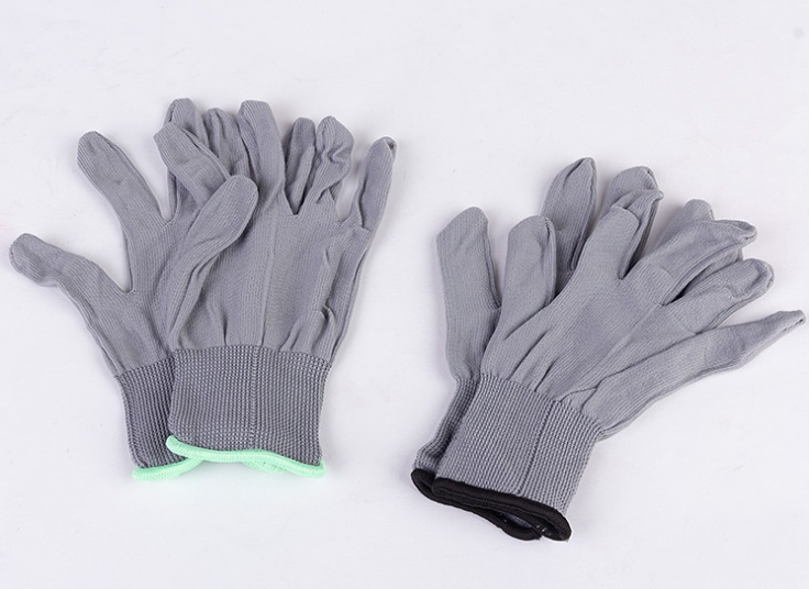 دستکش کار نخی رنگی