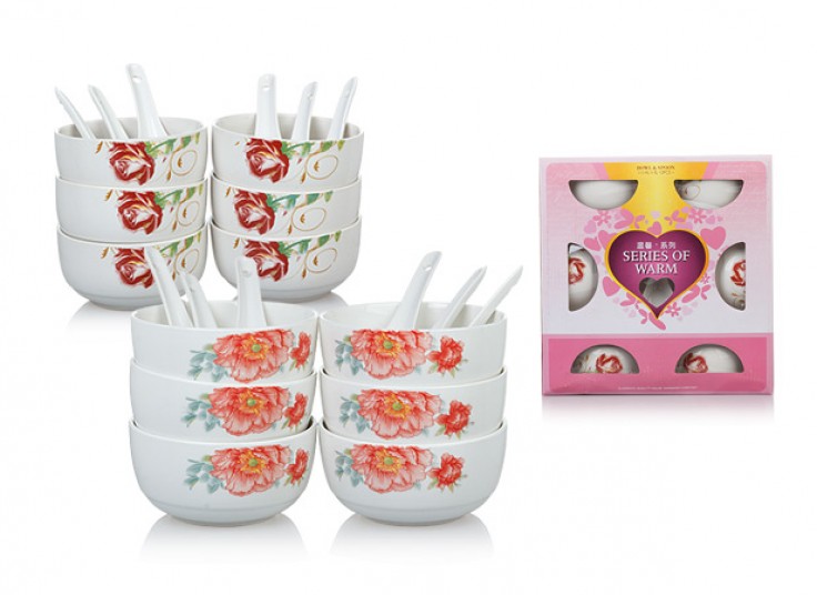 پکیج 6 عددی کاسه سوپ خوری SERIES OF WARM