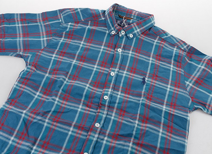 پیراهن چهارخانه مردانه طرح Polo