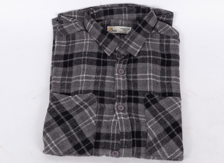 پیراهن پشمی چهارخانه Selin