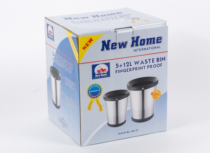 سطل استیل دوقلو New Home