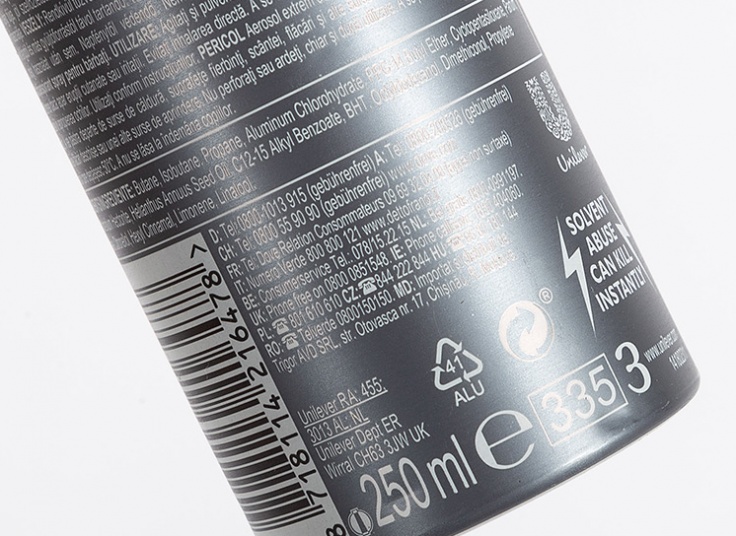 اسپری بدن ضد تعریق Dove