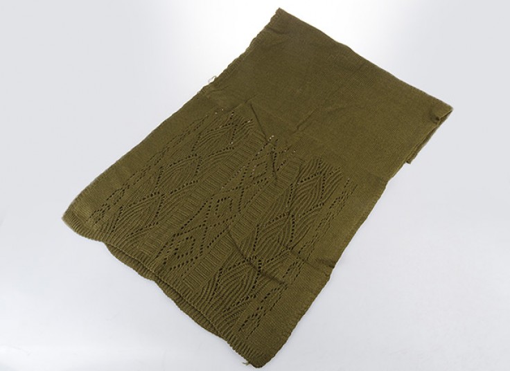 شال بافت زمستانی Knitted Rhombus