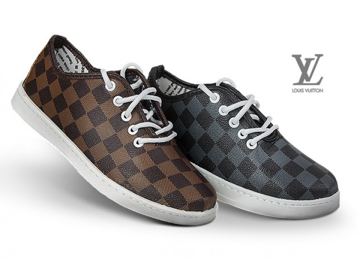 کفش اسنیکرز طرح LV