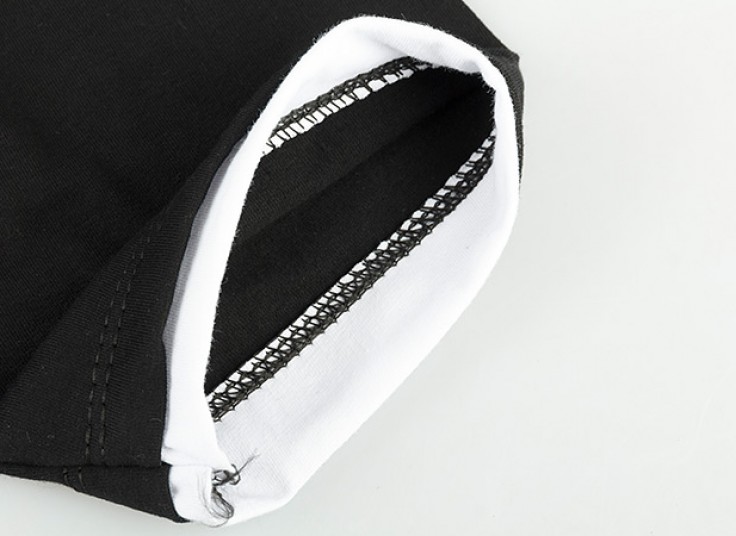 تیشرت آستین کوتاه مشکی طرح Abercrombie