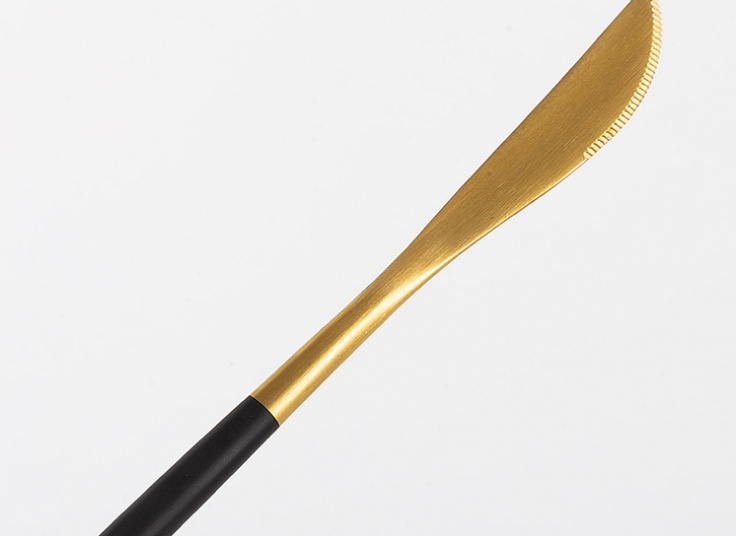 ست 4 عددی قاشق چنگال طلایی