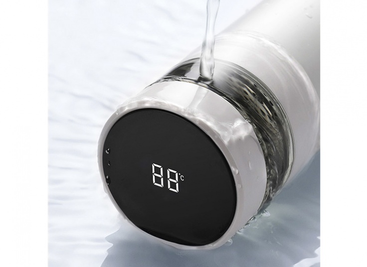 فلاسک دماسنج‌دار Xiaomi Quange Smart Mug H8133