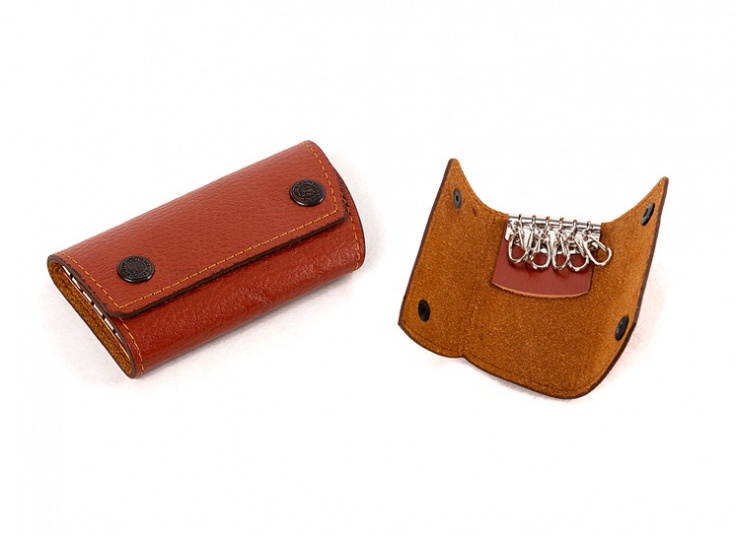 جاکلیدی چرم مدبردار