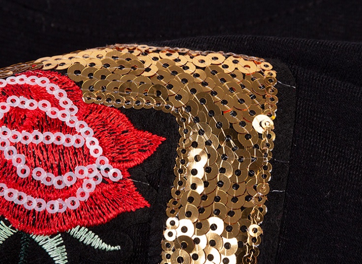 بلوز زنانه گره ای طرح Perfume