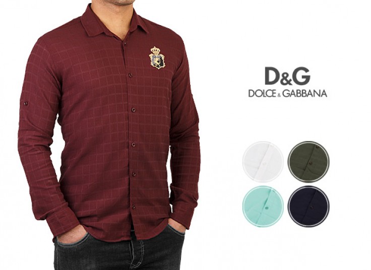 پیراهن مردانه طرح D and G