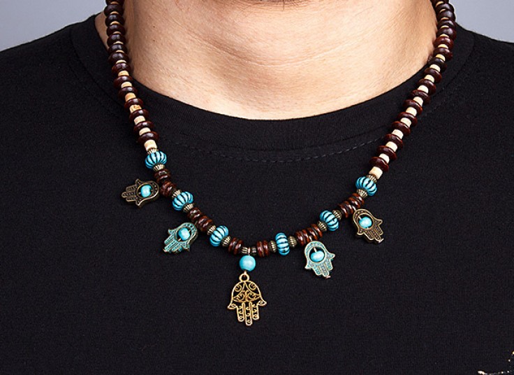 گردنبند چوبی 