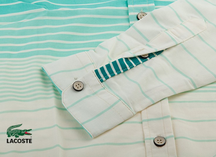 پیراهن راه راه مردانه LACOSTE