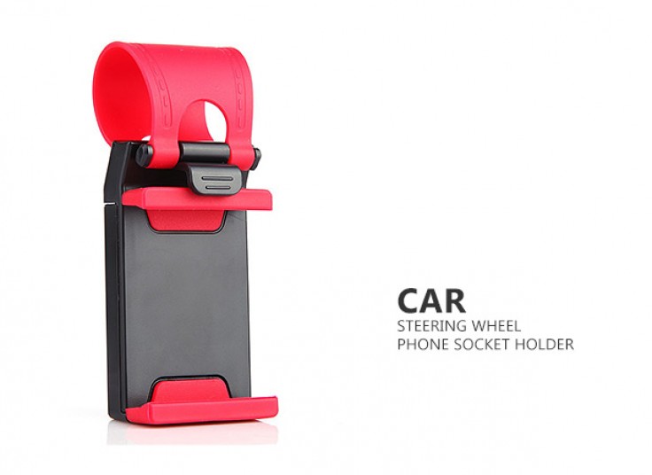 پایه نگهدارنده گوشی Car Steering Wheel