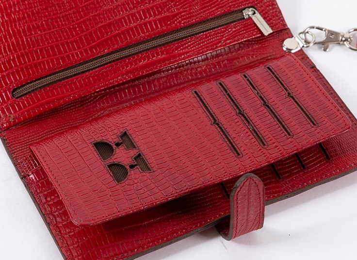 ست کیف پول و جاکلیدی زنانه چرم