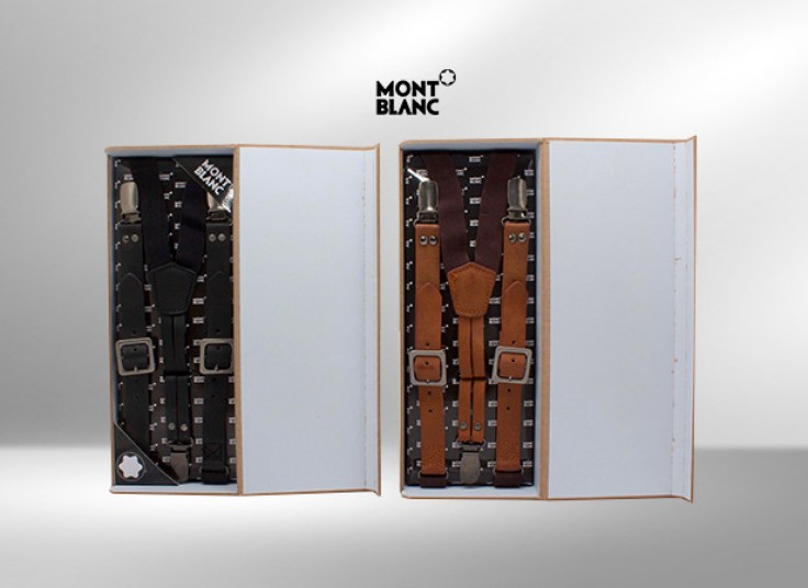 ساسپندر کش و چرم MontBlanc