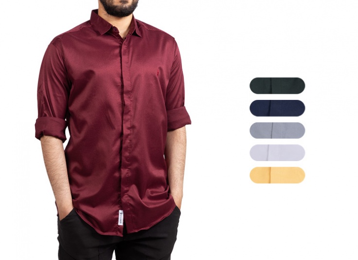 پیراهن مردانه ساده 