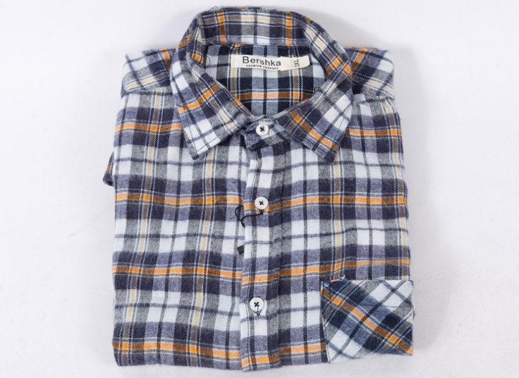 پیراهن پشمی مردانه BERSHKA