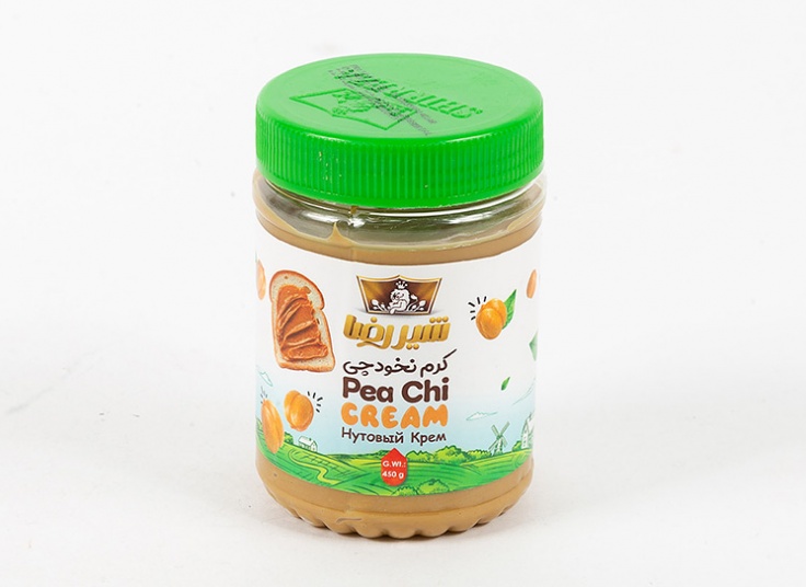 کرم کاکائو و نخودچی شیر رضا