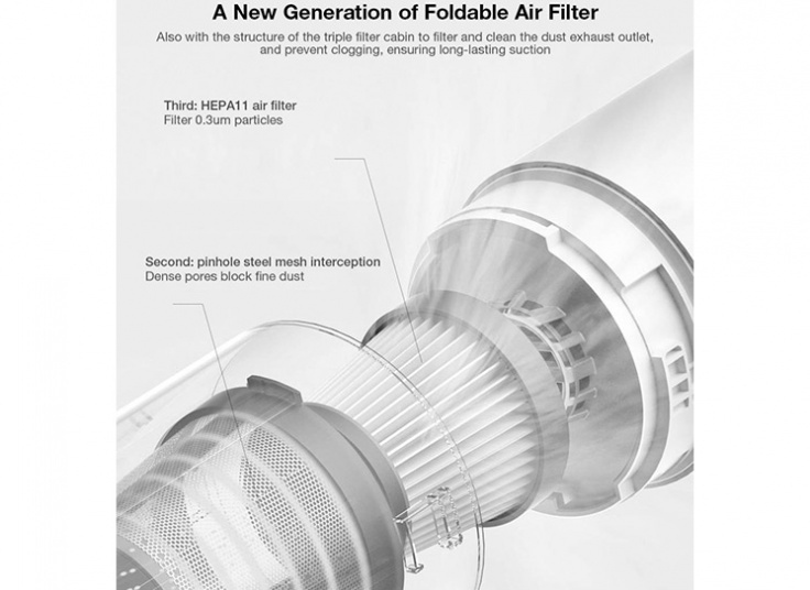 جارو شارژی Xiaomi Deerma VC01