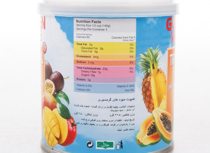 انواع کمپوت میوه