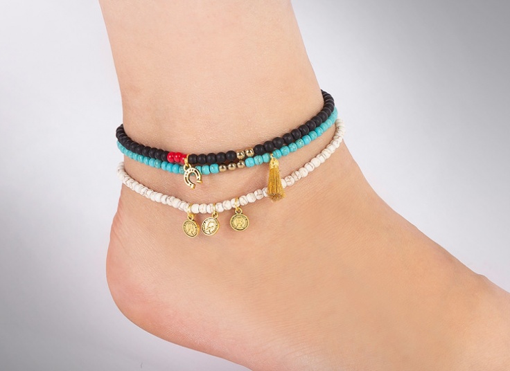 پابند مهره ای زنانه