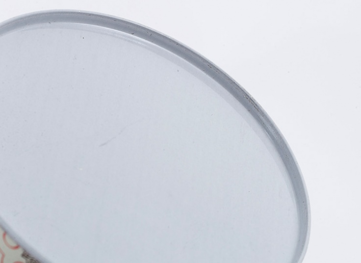 قوطی فلزی درب کریستالی