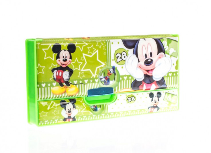 جامدادی کتابی دکمه دار بزرگ