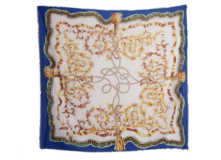 روسری ابریشم نخ Ziboo