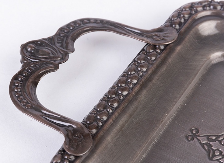 سینی فلزی طرح برجسته