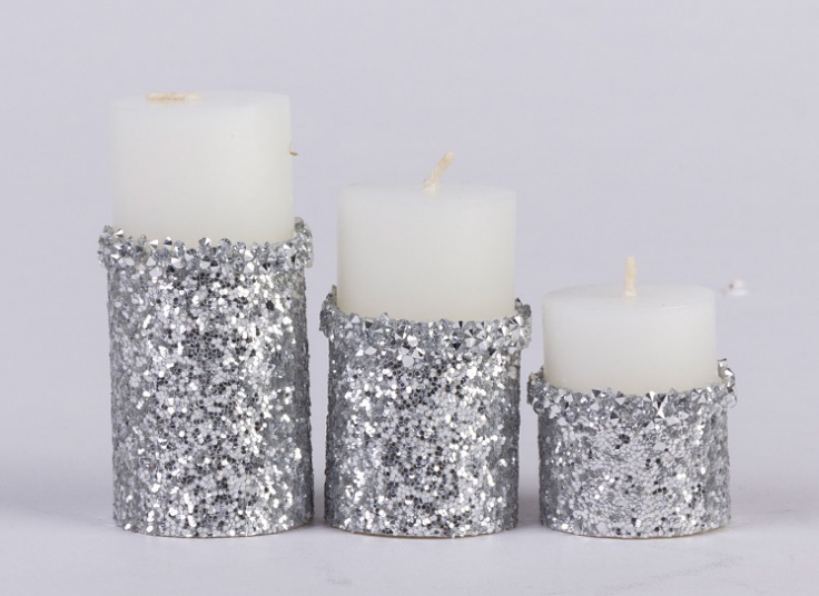 پکیج سه تایی شمع cylindric