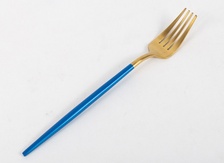 ست 4 عددی قاشق چنگال طلایی