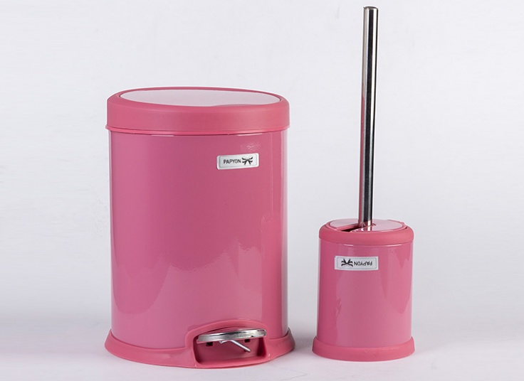 ست سطل زباله و فرچه PAPYON