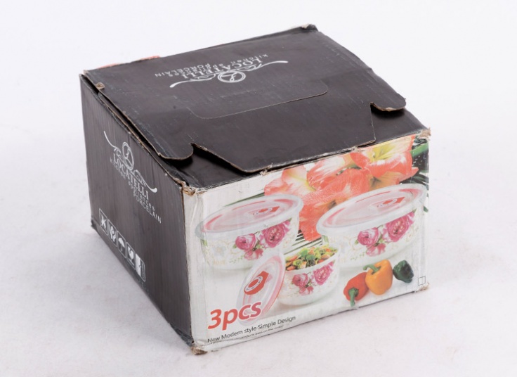 ظرف 3 تکه سرامیکی سوپاپ دار Locatelli