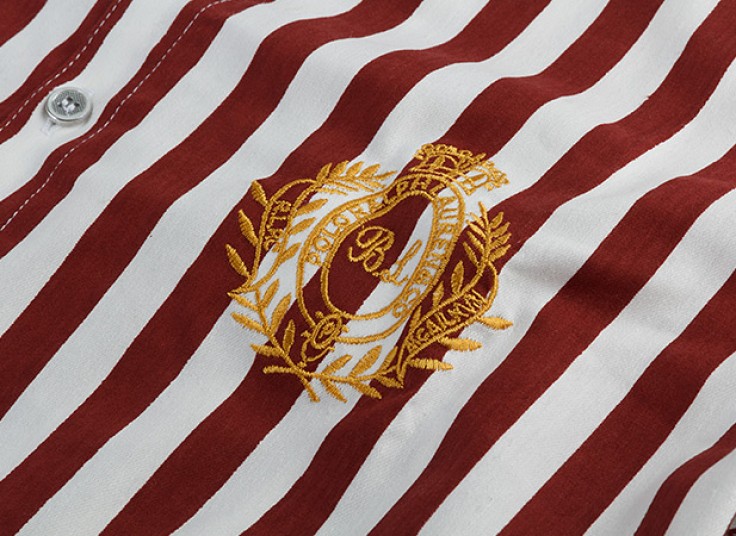 پیراهن راه راه مردانه طرح POLO